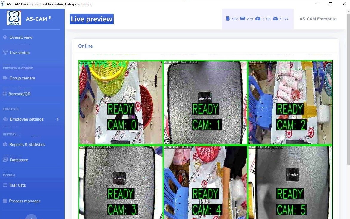 Bước 3 ASCAM: Lưu và đóng gói hàng